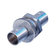 Neutrik NBB75FG панельный разъем BNC проходной заземленный